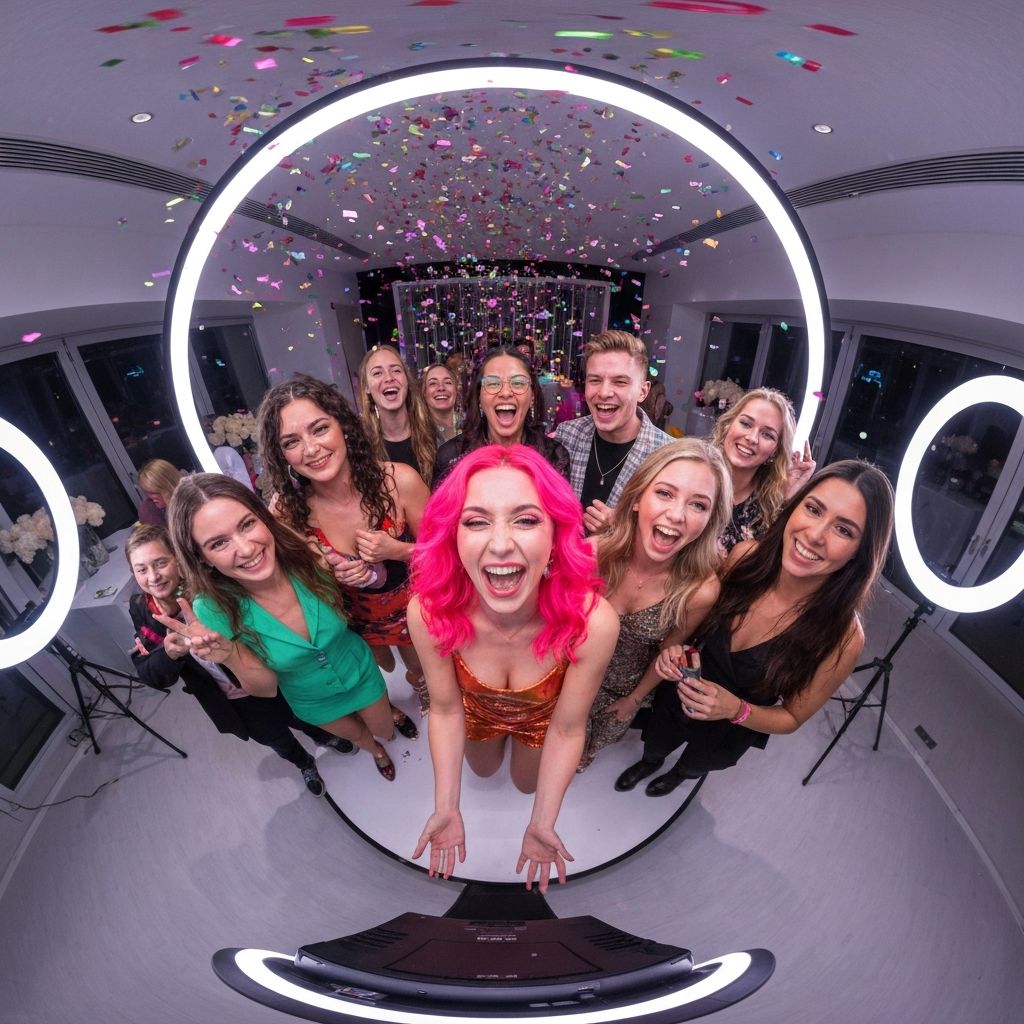 Birthday party 360 booth